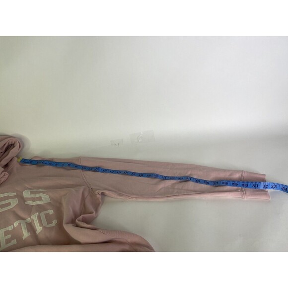 Hugo Boss x Russell Athletic Pink Salmon Pullover Sweatshirt Hoodie Mens Size L - Picture 12 of 13